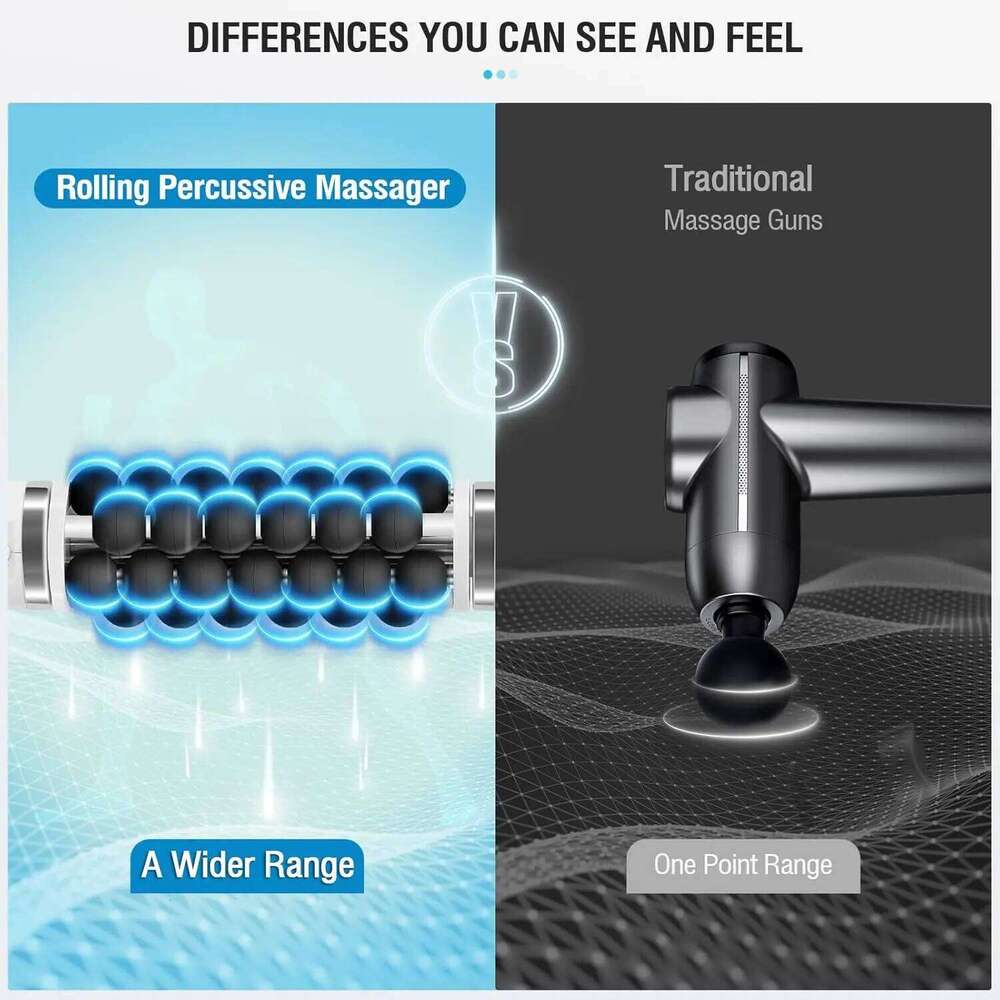 40W Electric Roller For Muscle Relaxing High Frequency Rolling Massage Anti-Cellulite Body Shapping Slimming Hine