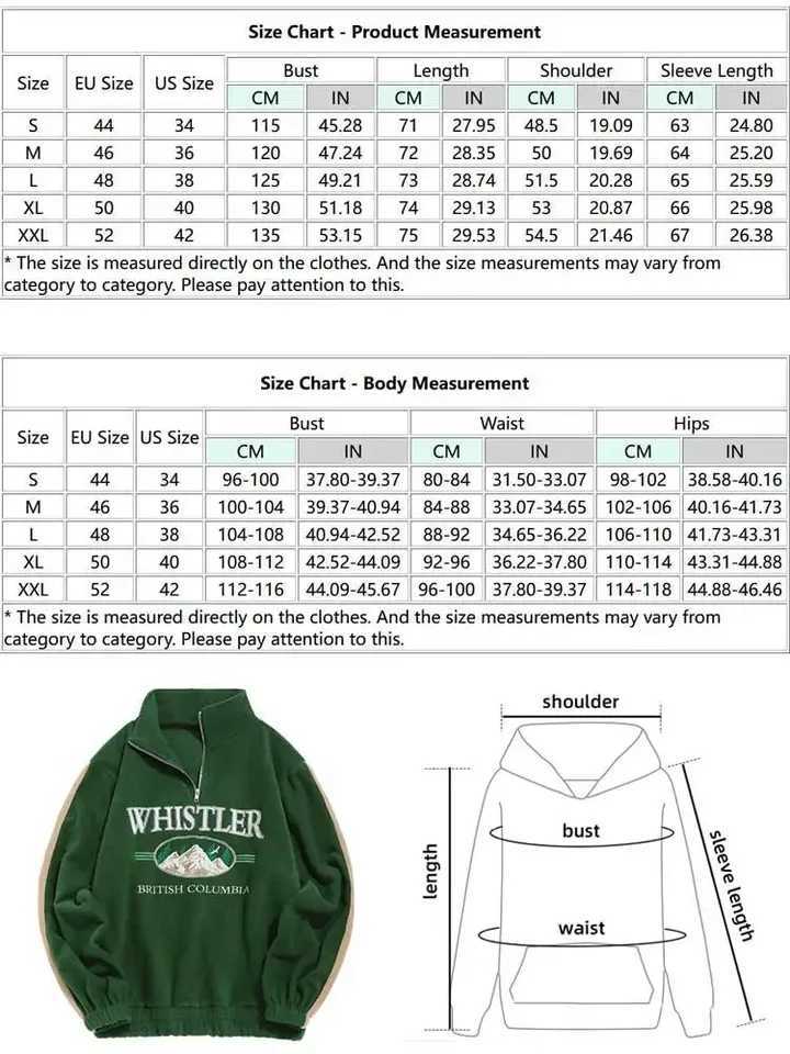 Hoodie For Men Fall Winter Fleece Sweatshirts Letter Embroidery Turtleneck Hoodies Pullover Vintage Streetwear Warm Sweats XJ250621