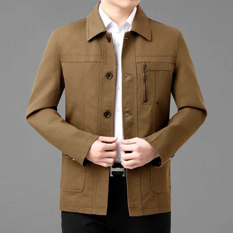 High Quality 2024 New Jacket Fashion Handsome Everything Business Casual Cotton Boutique Handsome Mens Jacket L-4XLXJ250621