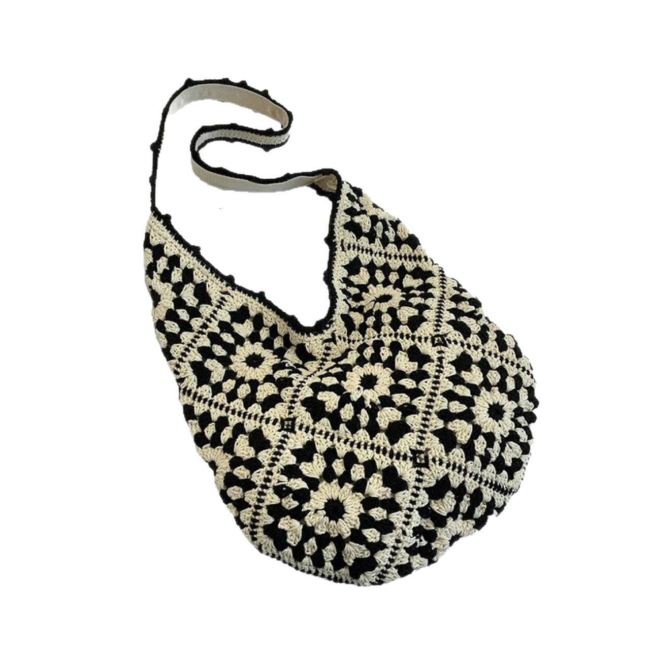 Free shipping designer Artistic Casual Woven Bag for Women 2025 Spring New Beach Vacation Large Capacity Tote Bag Simple Shoulder Bag for Women