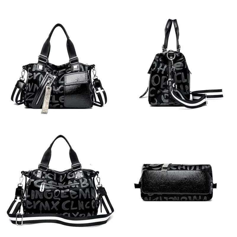 Genuine Leather Women Handbag Large Capacity Ladies Shoulder Messenger Bag Designer Hot Drill Female Big Totes Sier