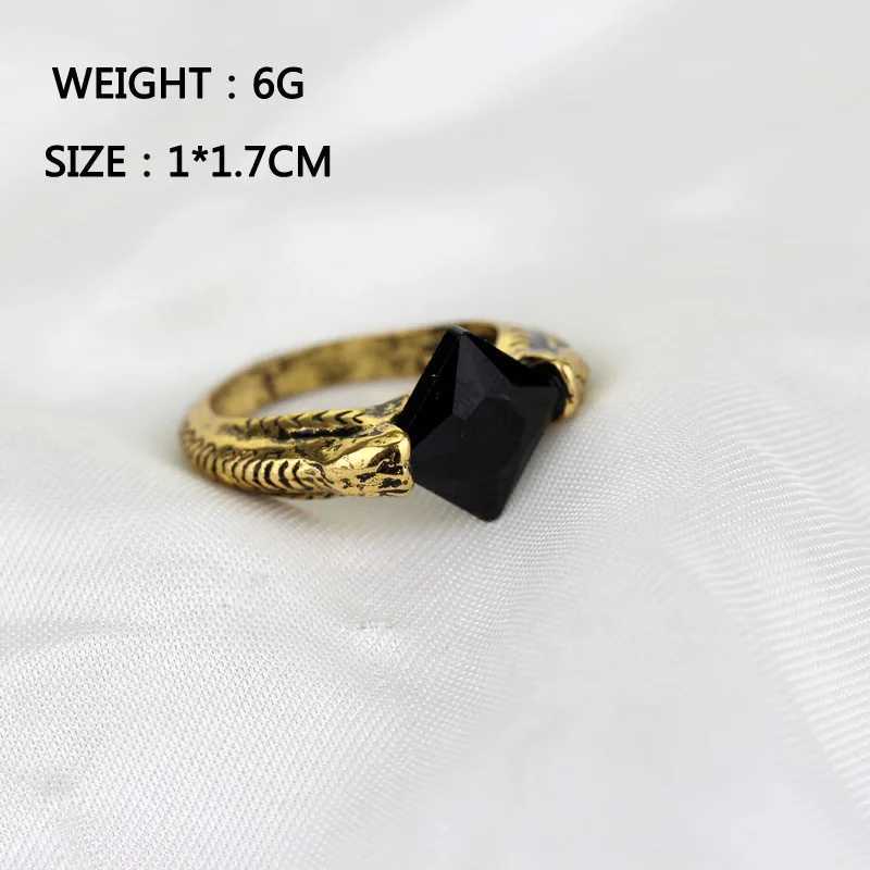 Vintage Voldemorts Horcrux Ring The Resurrection Stone Devils Candy Slytherin Vintage Deathly Hallows Dumbledore Crystal Gifts V250620