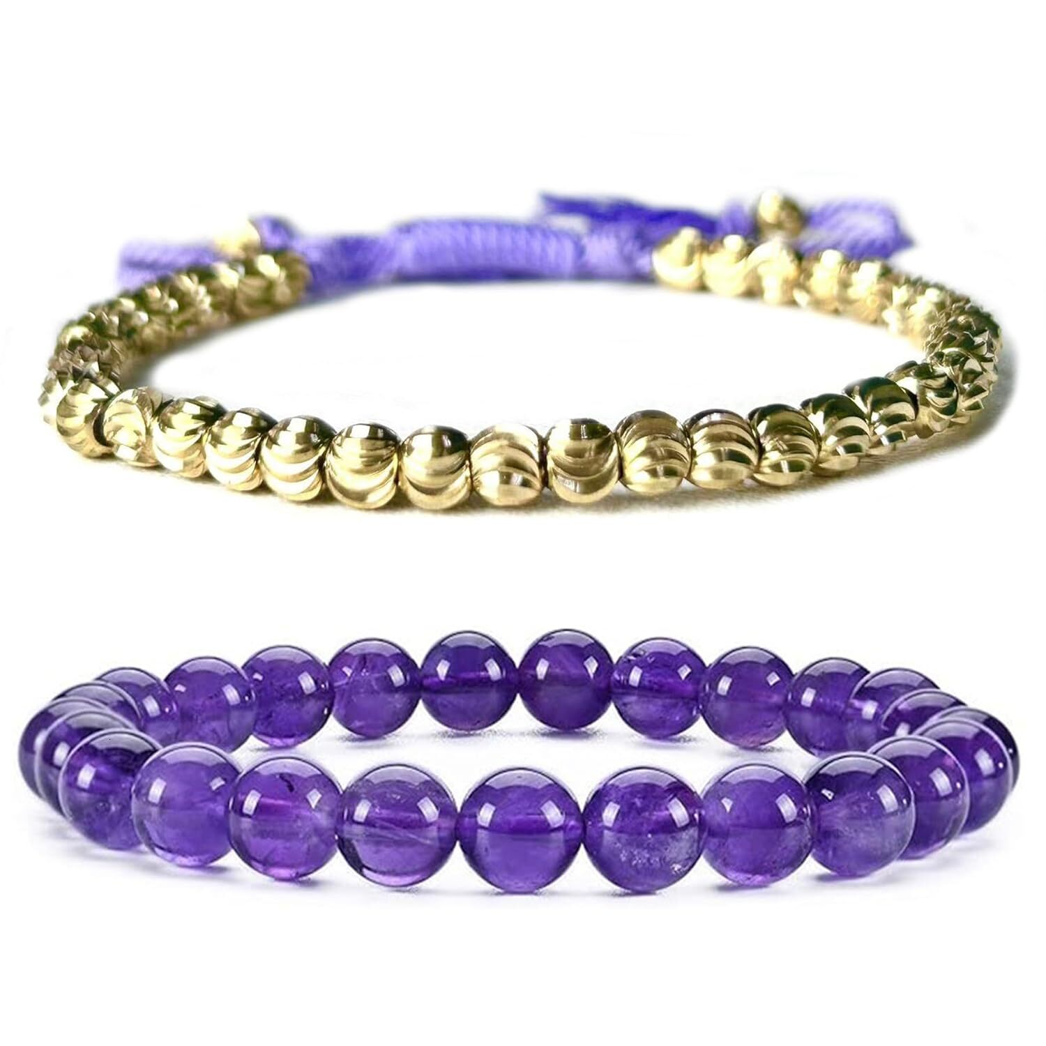 Divine Protection Attract Prosperity Bracelet Luxury jewelry Buddhist Consecration Ward Off Evil Natural high-quality crystal beads