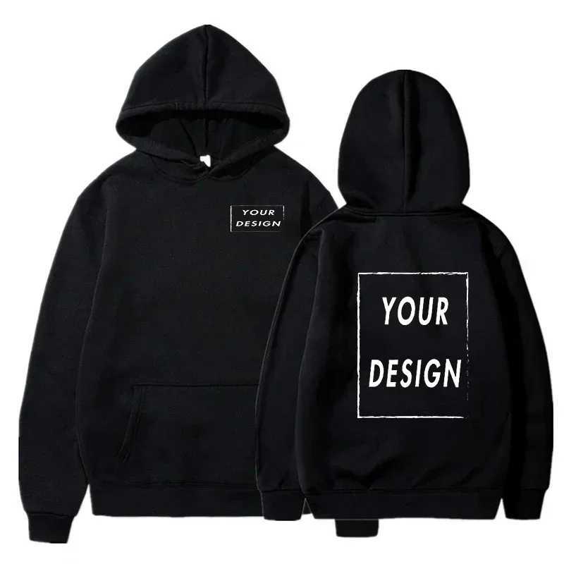 Unisex polyester hoodie loose casual wear personalized fashion custom gear.XJ250621