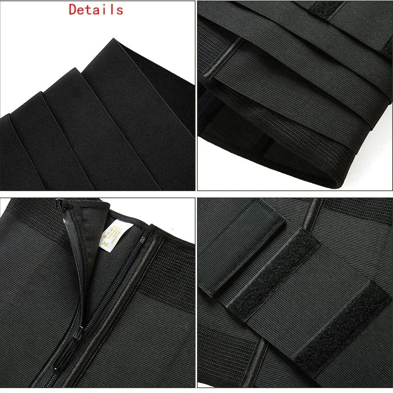 9 Steel Bone Waist trainer body shaper Belt Adjustable Belly Tummy Control Snatch Me Up Wrap Stretch Band Slim Body Shaper Women 250617