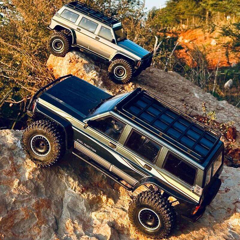 New 2025 YK4107 1/10 RC Crawler Tank Turn Portal Axles Oil Shocks Low CG Realistic PC Shell All Metal Gears - Ultimate Climbing