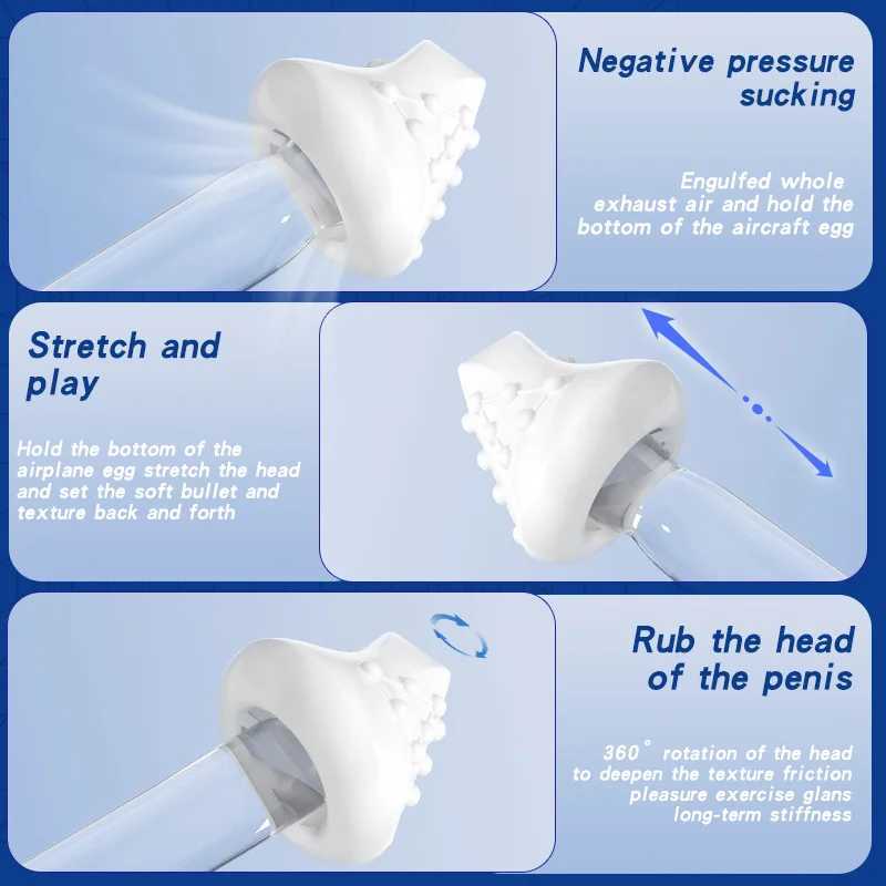 Male Masturbation Cup Vagina Egg Sex Toys for Men Penis Massager Glans Stimulation Sexmachine Stretchable Adult Supplies For Men W250621