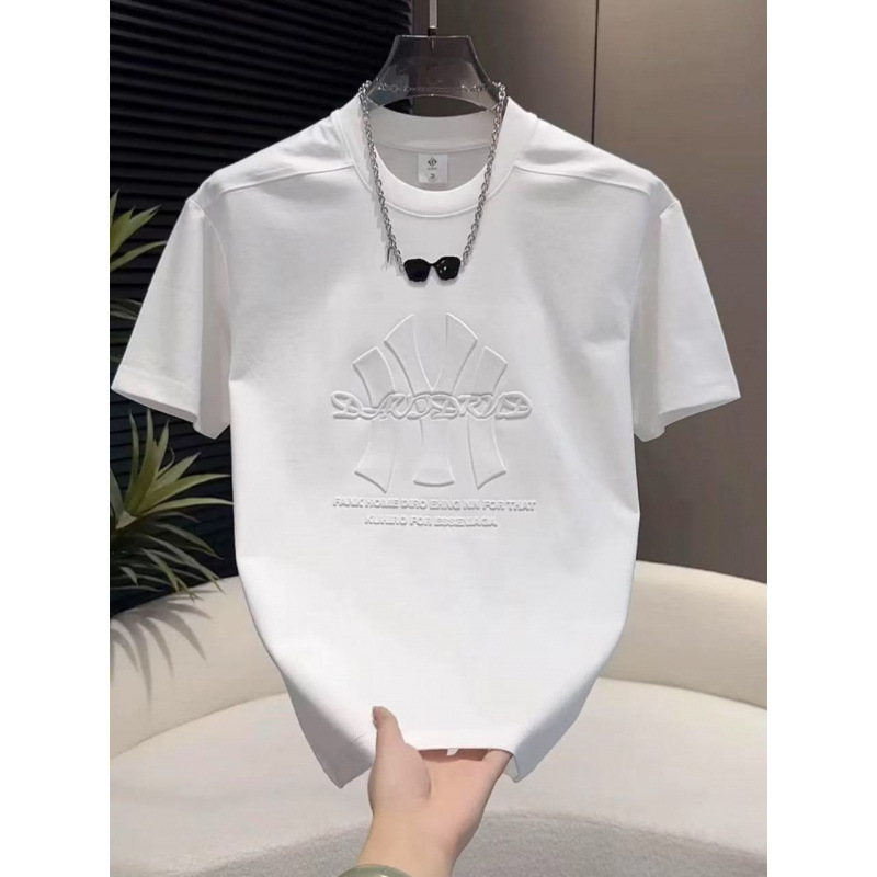 free shipping designer Men's T-Shirts casual casual short vintage versatile breathable T-Shirts for men and women black white pink green