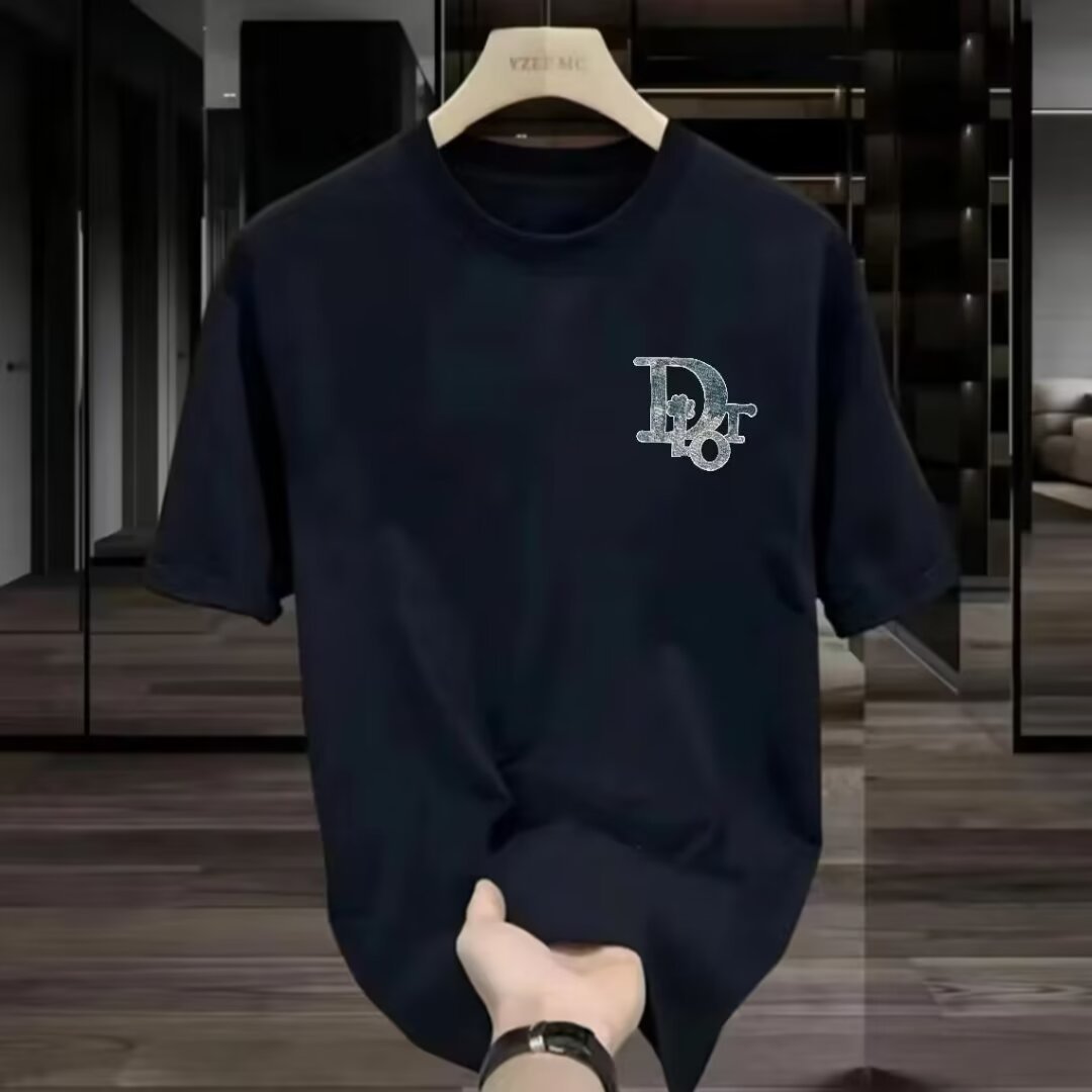free shipping designer Men's T-Shirts casual outdoor short classic versatile breathable T-Shirts for men and women black