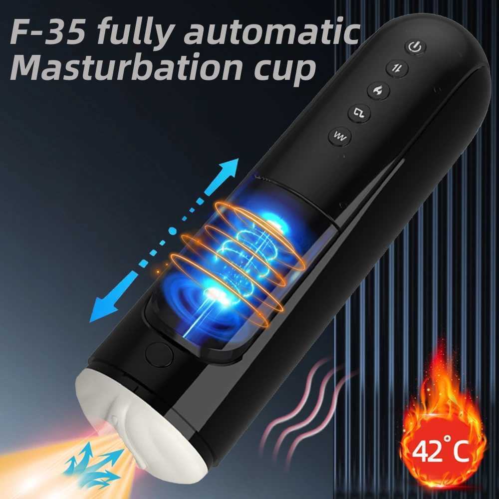 pc Automatic Male Masturbator Cup 0 Thusting Modes 0 vibrating Pocket Pussy Stroker Blowjob Sex Toys For Men sexy adult W250621