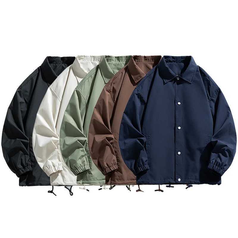 2024 Spring New Fashionable Mens Jacket Trendy Versatile Waterproof Coat Workwear Casual Youth Baseball Suit 9978 XJ250621
