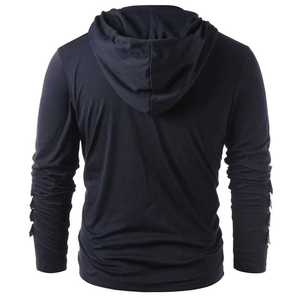 Adult Men Autumn Coat Drawstring Pullover Hoodie Oversized Long Sleeve Casual Sweatshirt XJ250621