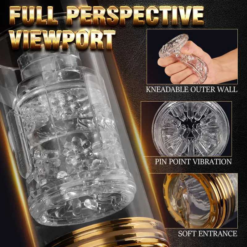 HESEKS Automatic Telescopic Rotation Suction Male Masturbation Real Vaginal Masturbator for Men Blowjob For Men 8 W250621