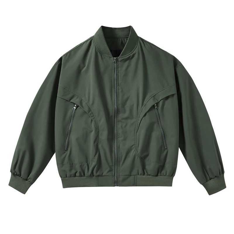 Spring MA1 Bomber Loose Jacket Men Women Flight Pilot Baseball Coats Male Army Green Couple Streetwear Trendy Brand Jackets XJ250621