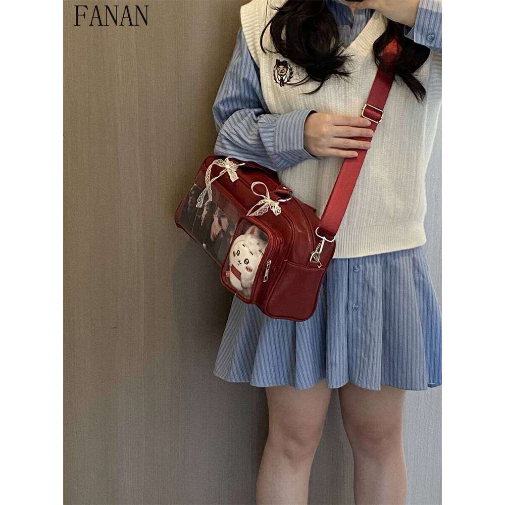 Spring/Summer Ladies Handbag Student School Uniform Women's Single Shoulder Bags Fashion 2025 New Crossbody Bag