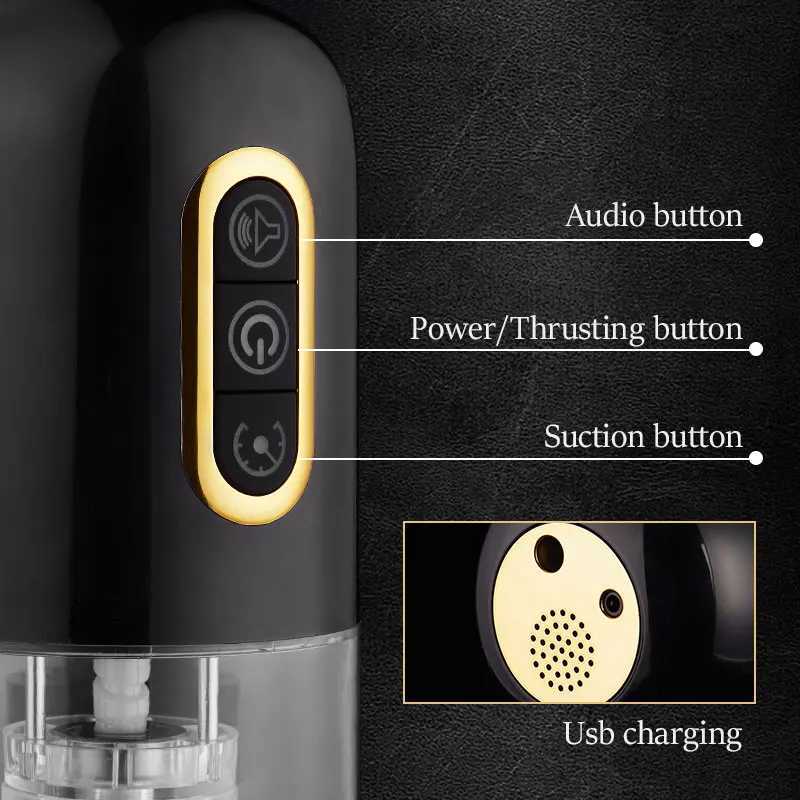 HESEKS Automatic Telescopic Rotation Suction Male Masturbation Real Vaginal Masturbator for Men Blowjob For Men 8 W250621