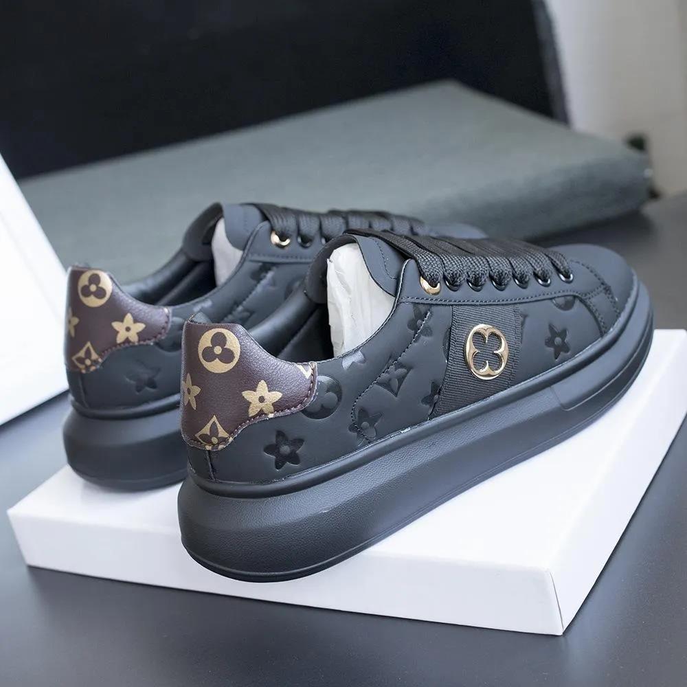 free shipping Small white shoes sneakers Fashion shoes Men's shoes men's platform light casual shoes