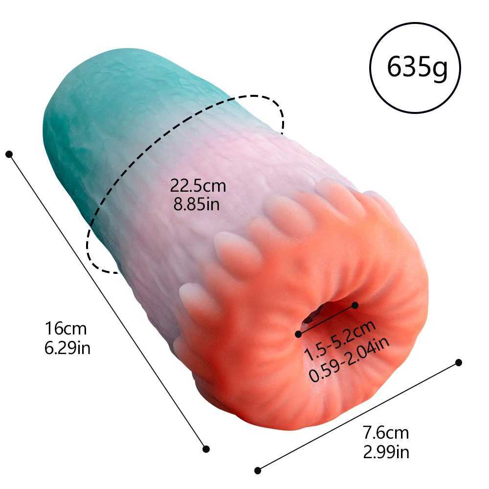 Male Masturbation Cup Silicone Animal Fantasy Stroker Soft Realistic Vagina Pocket Pussy Sex Toys for Adults 8 Toys For Men Fake W250621