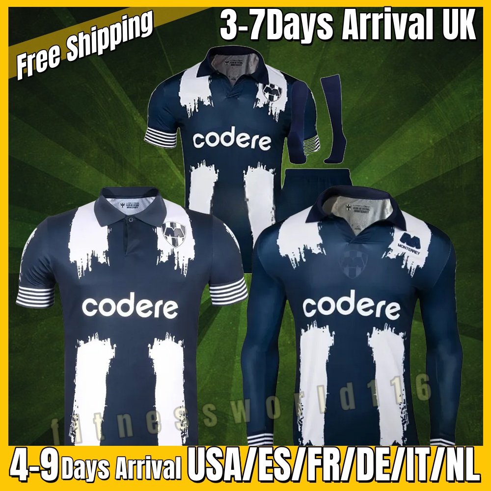 XXXL 4XL 25 26 Monterrey NEW Monterrey Soccer Jerseys 2025 2026 Monterey player SERGIO RAMOS BERTERAME Kids Long sleeves Women Size16-4XL Football Shirts S-4XL