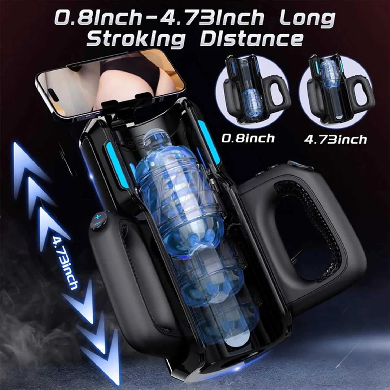 2025 Automatic Telescopic Sucking Blowjob Masturbator Cup Vagina Fast Orgasm Machine Men Sex Toy For Men 8+ Real Pussy Cup Male W250621