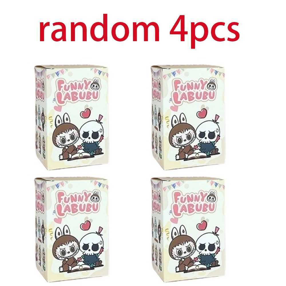 New Labubu Angels Blind Box Toy Figures Collect Anime Stuff Doll for Pleasure Toys Mini Figure Toys for Home Decor Gifts Z250620