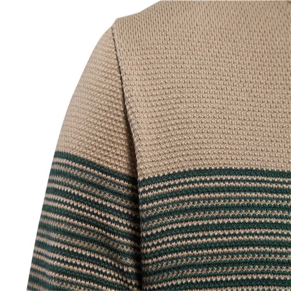 AIOPESON Brand Cotton Sweater Men Fashion Casual O-Neck Spliced Pullovers Knitted Sweater Male New Winter Warm Mens Sweaters Z250621