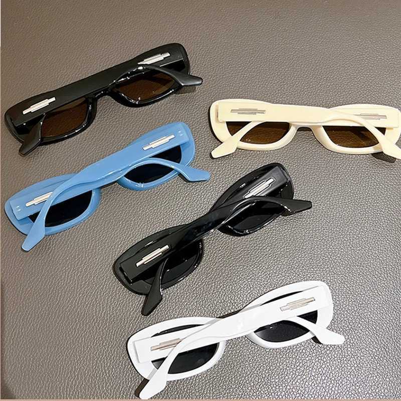 Fashion Small Frame Vintage Oval Sunglasses Women For Men Luxury Brand Designer Punk Sun Glasses Trending Ladies Shades UV400 W250621