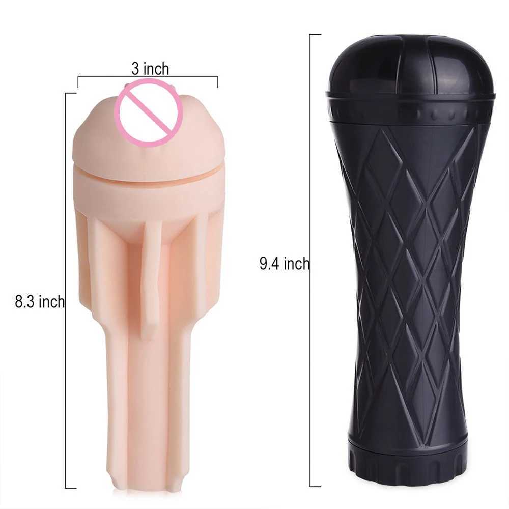 Manual Masturbation Cup Airplane Cup Male Inflatable Doll Simulation Inverted Model Adult Sex Toys W250621