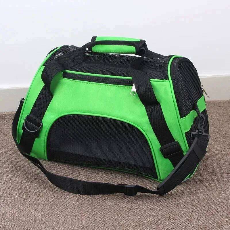 Designer Bag Cat Portable Dog Mesh Breathable Carrier Bags For Small Dogs Foldable Cats Travel Pet Bag Handbag