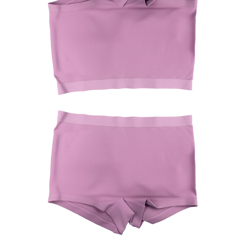 antibacterial and breathable for peace of mind soft lavender seamless underwear protector of private health