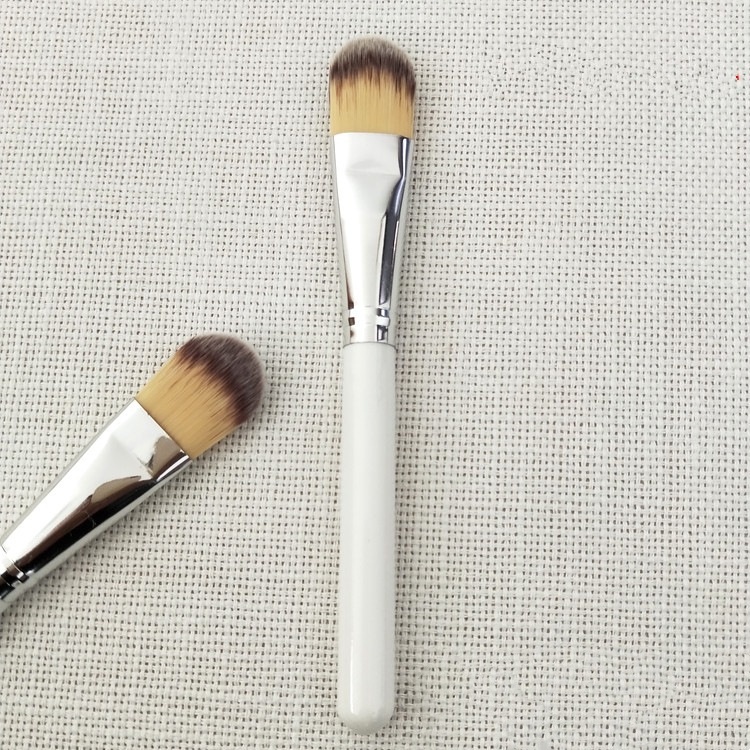 Women Foundation Makeup Brush Wooden Handle Multi-Function Mask Brushes Foundation Brush Facial Makeup Tools