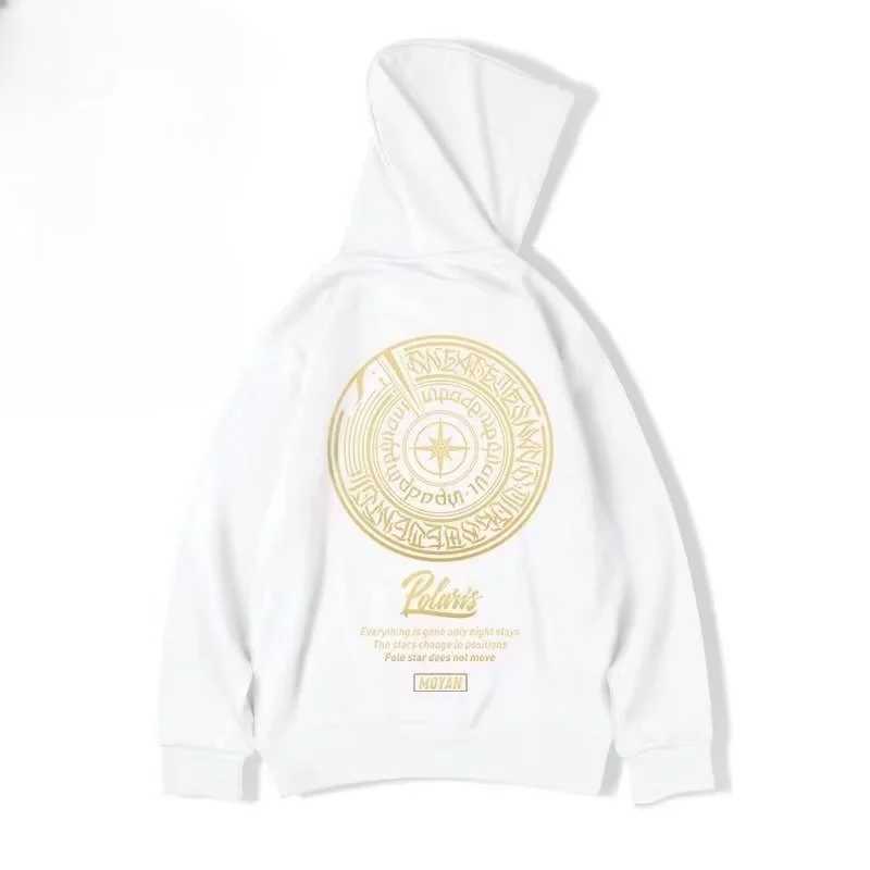 M-8XL Cross Plate American Street Personality Hoodie Autumn/Winter Mens Loose Plus Size Hoodie Fashion Pullover Couple Clothing XJ250621