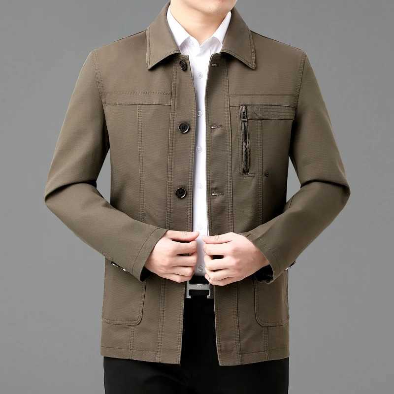 High Quality 2024 New Jacket Fashion Handsome Everything Business Casual Cotton Boutique Handsome Mens Jacket L-4XLXJ250621