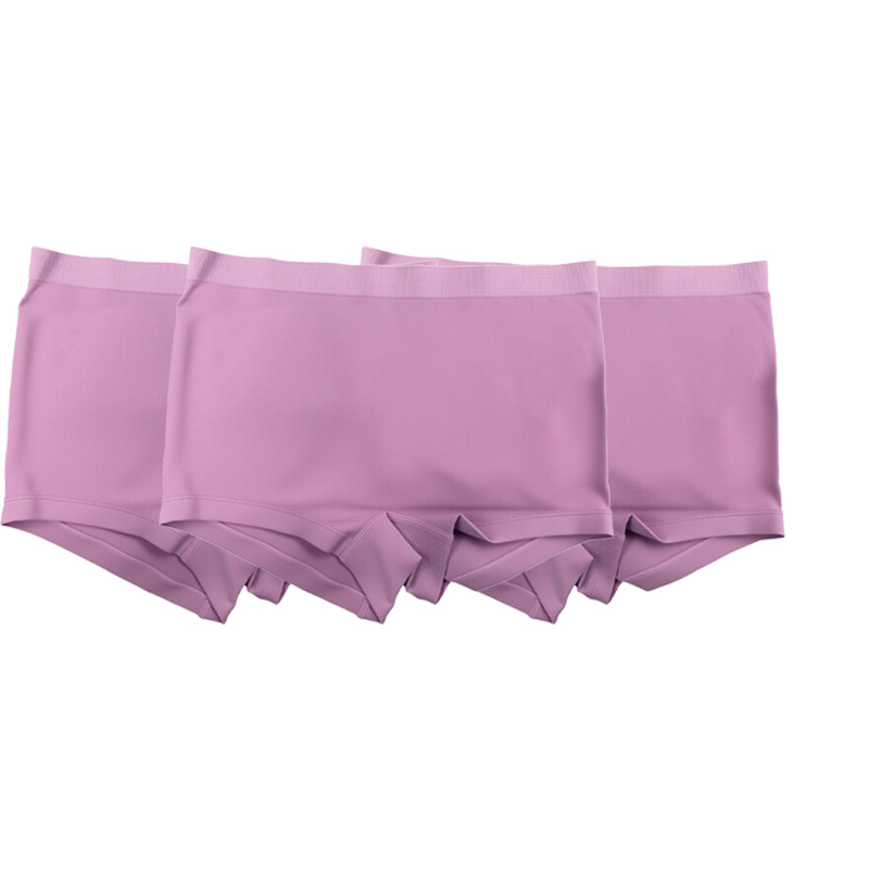 antibacterial and breathable for peace of mind soft lavender seamless underwear protector of private health
