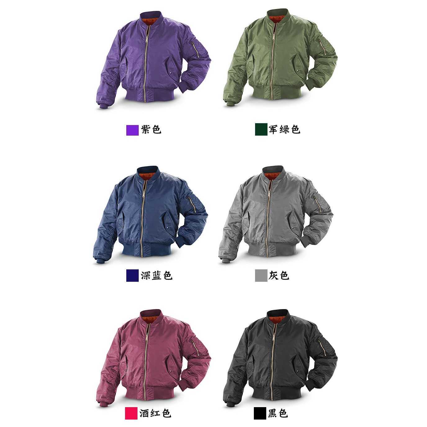 Unisex Bomber Jacket Men windbreaker US Air Pilot Flight Jacket hip hop Waterproof Nylon Autumn Long Sleeve Coat MA1 2025 Y1 XJ250621