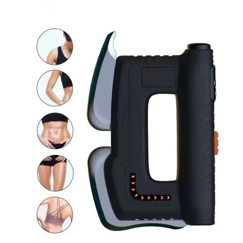 Fascia Gun Gua Sha Scraping Myofascial Massage Hine EMS Red Light Therapy Heated Muscle Scraper With Heating Back Massager
