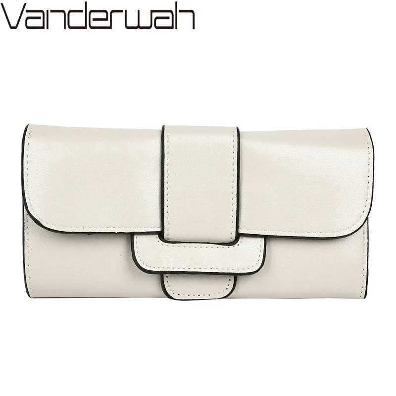 Women Trifold Wallets and Purses Vintage Women Long PU Leather Wallet Female Clutch Purse Hasp Female Phone Bag Card Bags Z250621