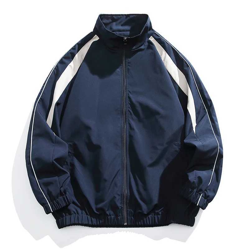 New Spring Autumn Mens Jackets S-5XL Splicing Reflection Outerwear Bomber Jacket Men Fashion Baseball JacketXJ250621