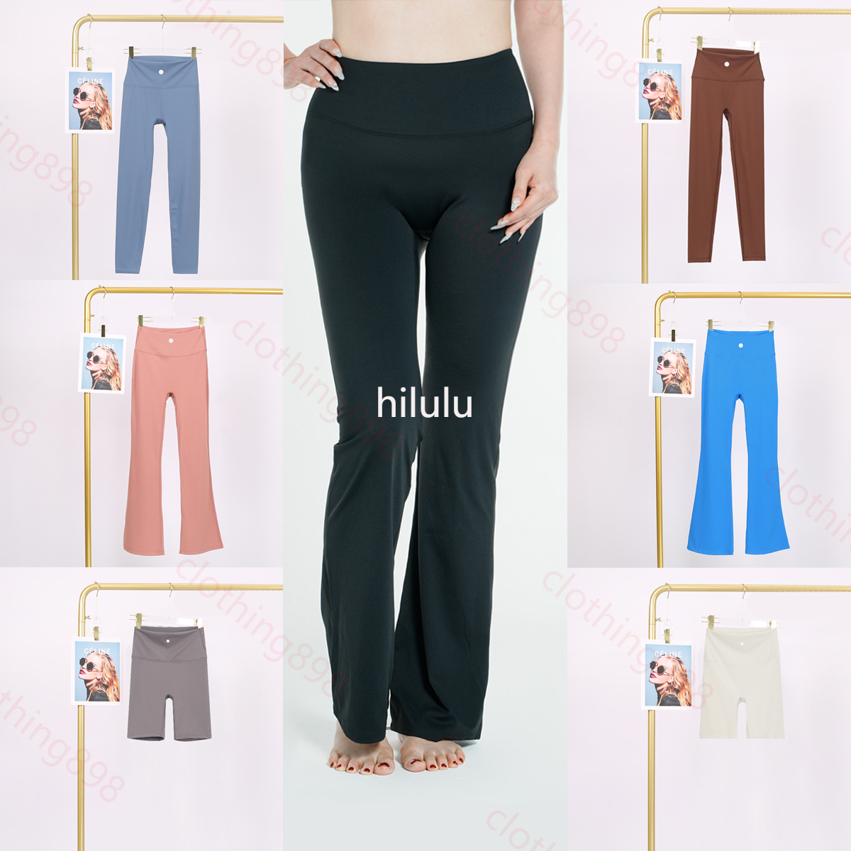 Pantaloni Yoga Flare Leggings Shogawomen Pantaloncini Rari Bellezza Con Pantalo…
