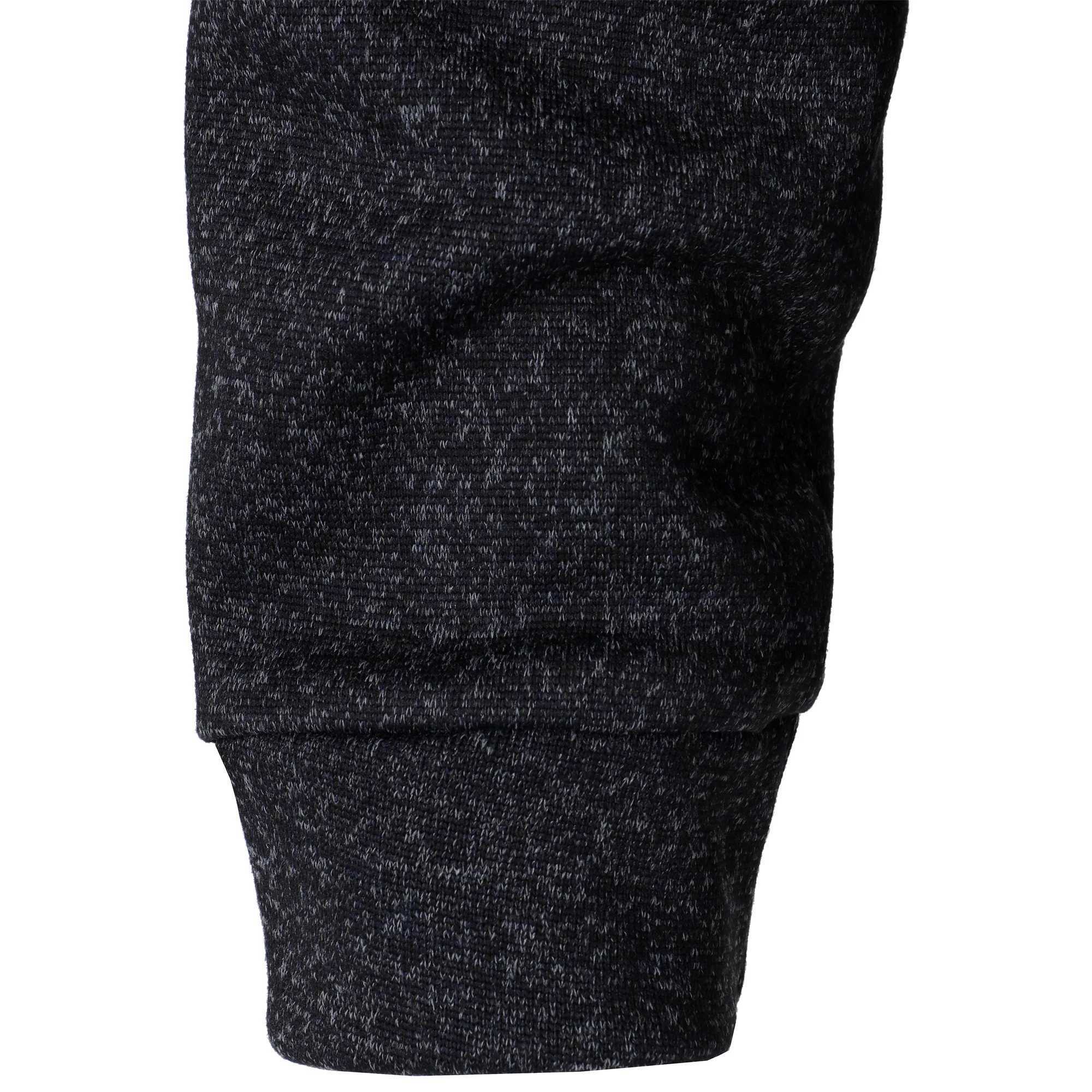 Autumn and winter mens stand collar long sleeve casual knitted sweater top Z250621