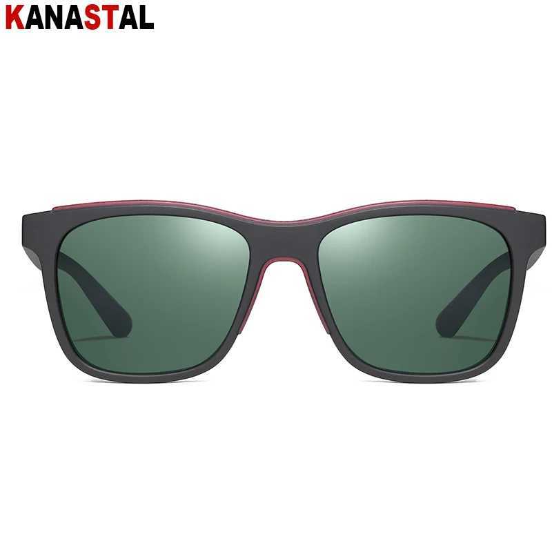 Men UV400 Polarized Sunglasses Women Retro Sun Glasses TR90 Eyeglasses Frame Driving Beach Bike Travel Anti Glare Shade Eyewear W250621
