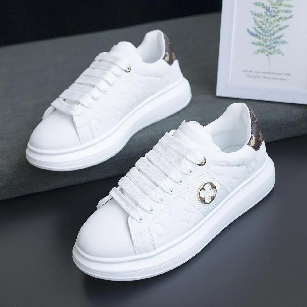 free shipping Small white shoes sneakers Fashion shoes Men's shoes men's platform light casual shoes