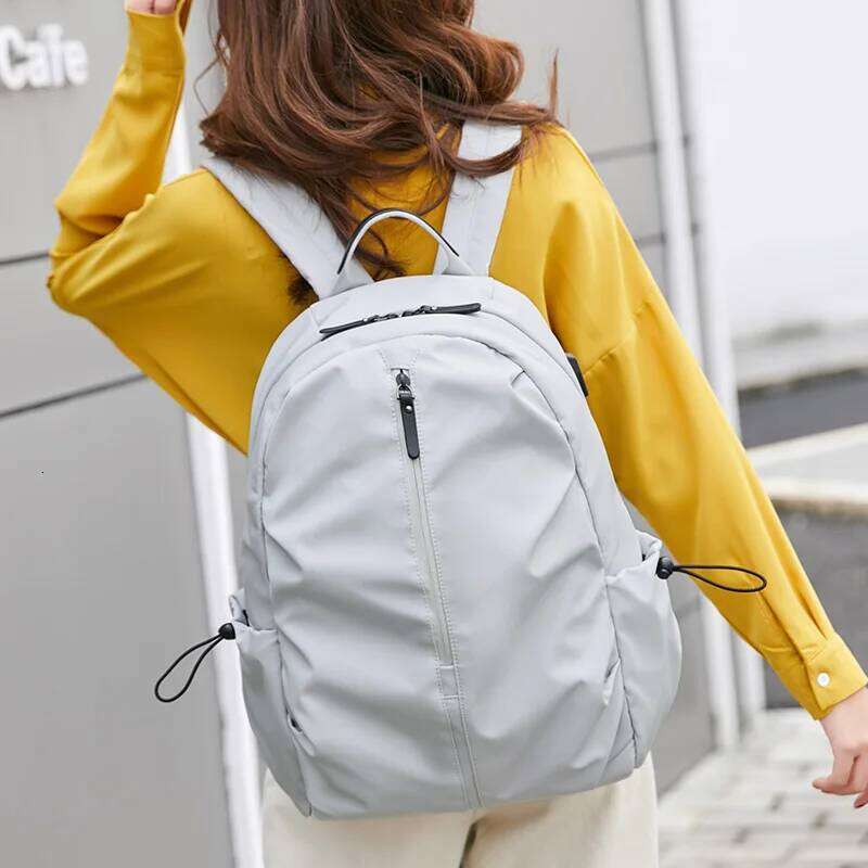 Zency Soft Waterproof Ladies Backpack Daliy Casual Outdoor Women's Knapsack Large Capacity Multifunction Teenager School Bags