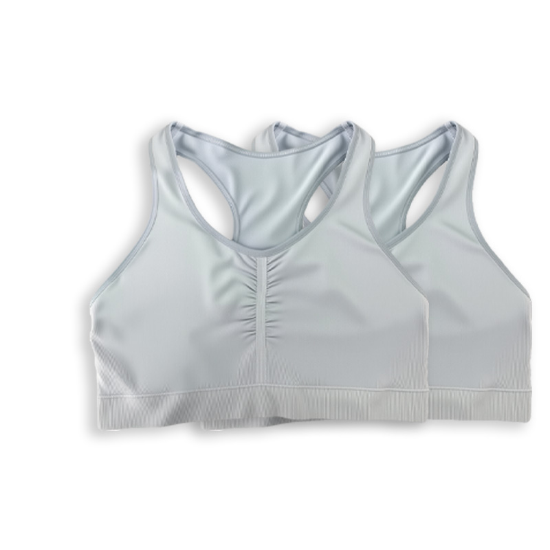 lightweight supportfresh light blue this cross bra provides a comfortable and casual daily experience