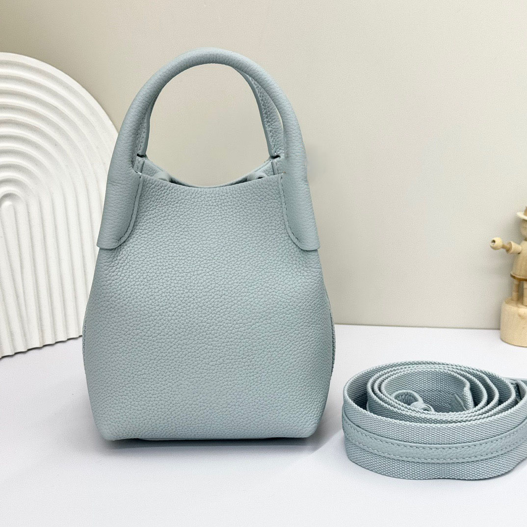 10A High Quality Women's Tote Bag Top Designer Shoulder Crossbody Pebbled Cowhide Clutch Wallet Bucket Toe Bag Fashion Bag