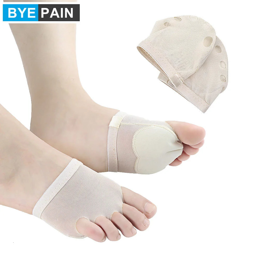 1Pair Ballet Dance Toe Pad Dancing Practice Shoes Foot Thongs Dance Paws Sole Metatarsal Pads Ball of Foot Cushions 250613