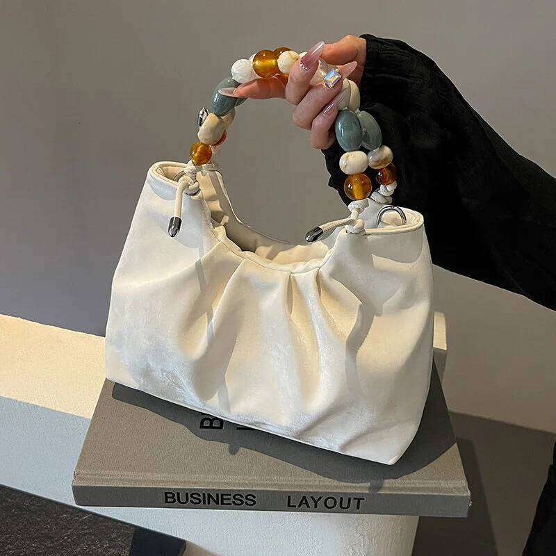 Women's 2024 New Style Trendy Small Square Versatile Commuter Handbag Messenger Bag