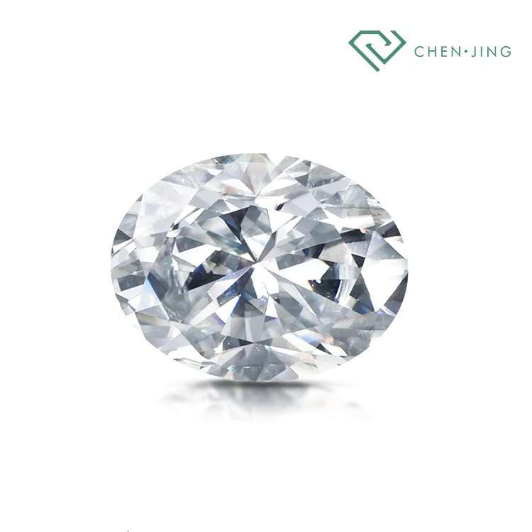 China Cheap Price 0.1-2ct IGI HPHT Oval Cut Diamond Fancy Shape Customized Lab Loose Diamond Oval Shape CVD Lab Grown Diamond