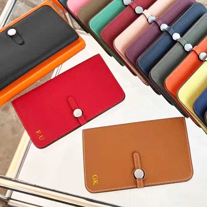 Design Woman Card Wallet 100% Genuine Leather Lady Card Holder Custom Letters Fashion Coin Purse Personalize Phone Wallet Z250621