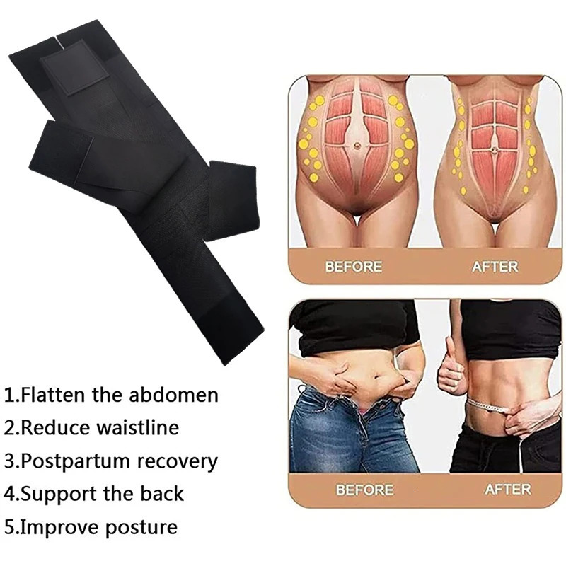High Elasticity Women Fitness Lose Weight Compression Double Waist Trainer Fat Tummy Control Waist Trimmer Back Support Belt Gym 250617